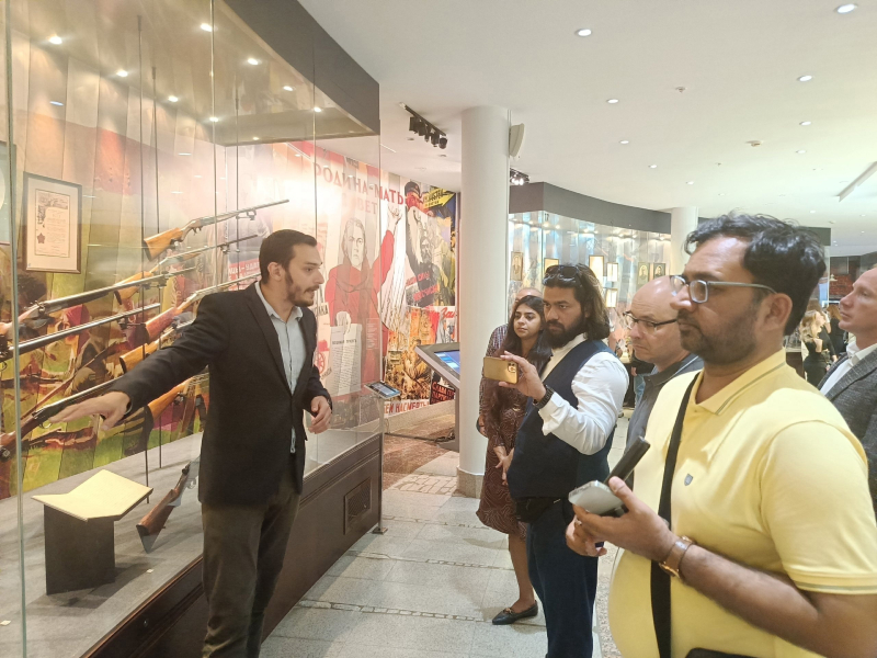 Тульский государственный музей оружия принял делегацию иностранных журналистов – участников Международного военно-технического форума «АРМИЯ-2024» Тульский Государственный Музей Оружия