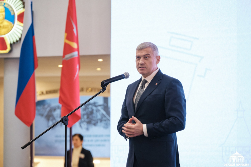 В музее оружия состоялось торжественное мероприятие, посвященное закрытию регионального этапа всероссийской «Вахты Памяти – 2025» Тульский Государственный Музей Оружия