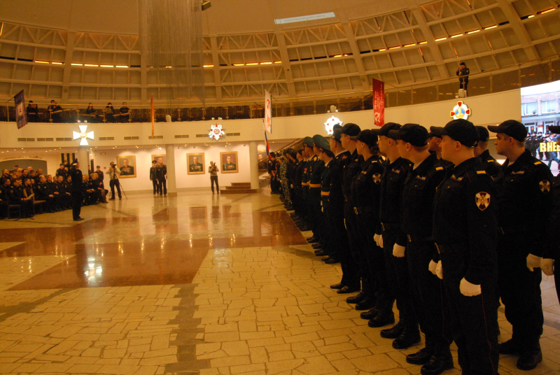 В музее оружия сотрудники Нацгвардии присягнули на верность Отечеству Тульский Государственный Музей Оружия