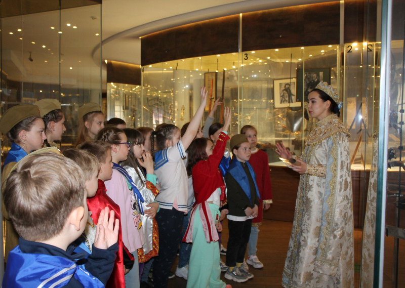 Увлекательное историческое путешествие «С русским воином через века» Тульский Государственный Музей Оружия