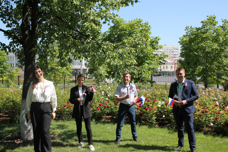 День России в Тульском музее оружия: патриотическая акция «Триколор»! Тульский Государственный Музей Оружия