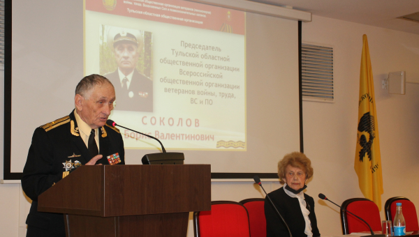 В Тульском музее оружия состоялось торжественное собрание, посвященное 35-летию создания Тульской областной общественной организации Всероссийской организации ветеранов Тульский Государственный Музей Оружия
