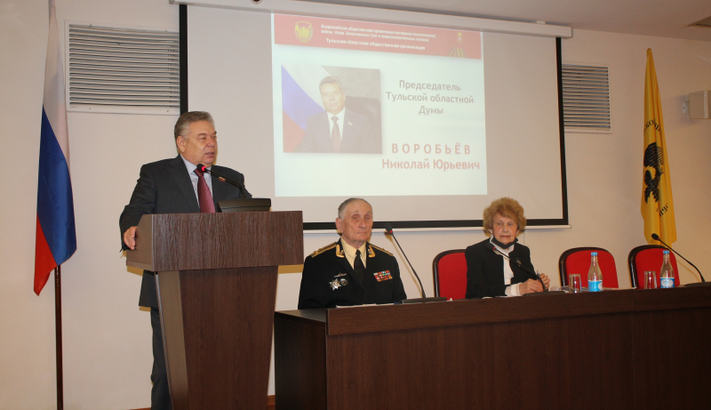 В Тульском музее оружия состоялось торжественное собрание, посвященное 35-летию создания Тульской областной общественной организации Всероссийской организации ветеранов Тульский Государственный Музей Оружия