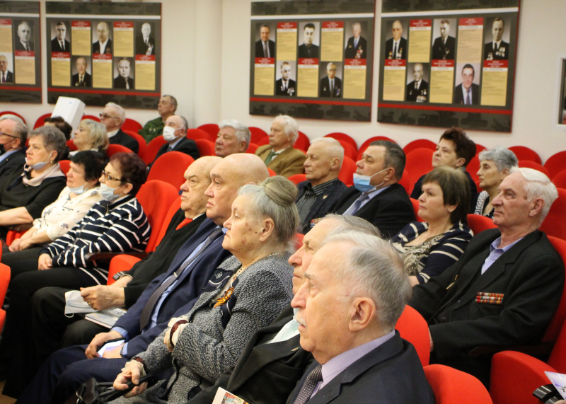 В Тульском музее оружия состоялось торжественное собрание, посвященное 35-летию создания Тульской областной общественной организации Всероссийской организации ветеранов Тульский Государственный Музей Оружия
