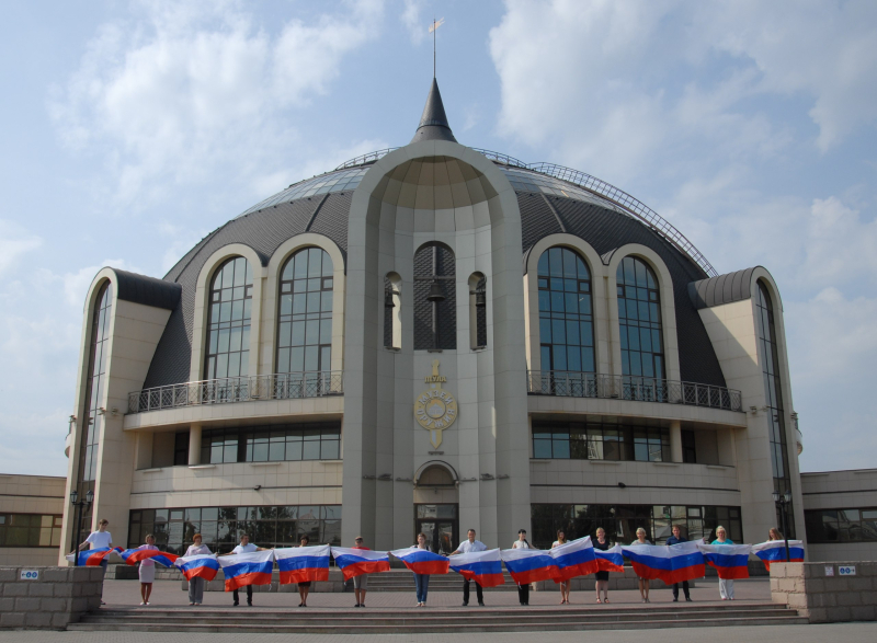 День государственного флага России в музее оружия. Тульский Государственный Музей Оружия