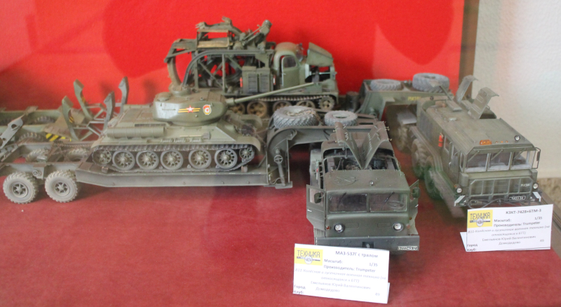 Выставочно-просветительский проект «Техника в масштабе» Клуба историко-технического стендового моделизма «Наследие Левши» в 2021 году стал одним из 7 победителей от Тульской области в конкурс Тульский Государственный Музей Оружия