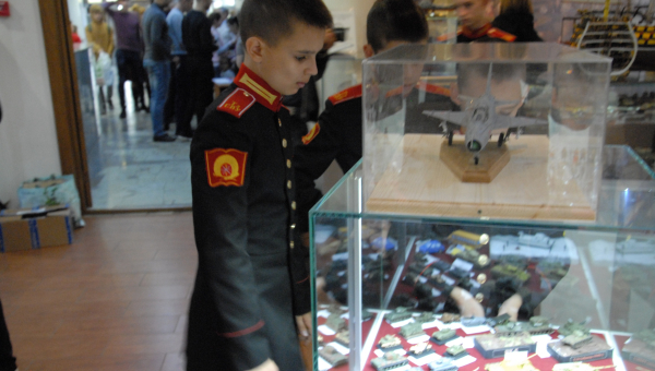 В музее оружия открылась 12-я ежегодная выставка стендового моделизма и военно-исторической миниатюры «Техника в масштабе» Тульский Государственный Музей Оружия