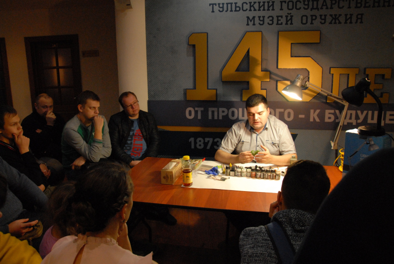 В музее оружия открылась 12-я ежегодная выставка стендового моделизма и военно-исторической миниатюры «Техника в масштабе» Тульский Государственный Музей Оружия