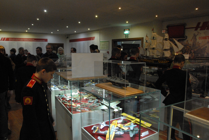 В музее оружия открылась 12-я ежегодная выставка стендового моделизма и военно-исторической миниатюры «Техника в масштабе» Тульский Государственный Музей Оружия