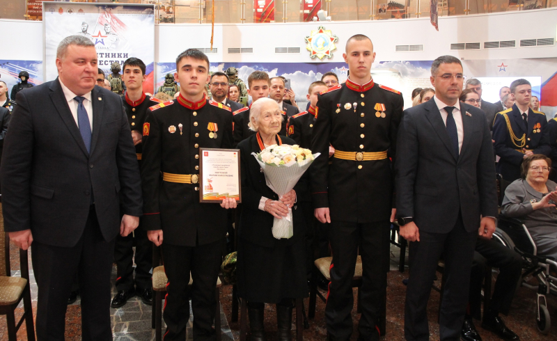 В музее оружия состоялась торжественная церемония чествования участников Великой Отечественной войны, удостоенных звания «Почетный гражданин города-героя Тулы» Тульский Государственный Музей Оружия