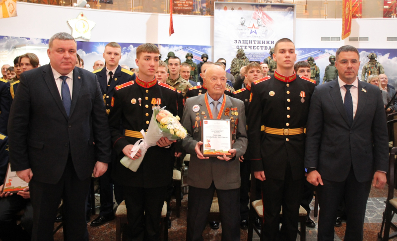 В музее оружия состоялась торжественная церемония чествования участников Великой Отечественной войны, удостоенных звания «Почетный гражданин города-героя Тулы» Тульский Государственный Музей Оружия