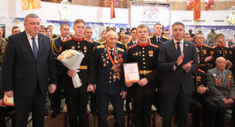 В музее оружия состоялась торжественная церемония чествования участников Великой Отечественной войны, удостоенных звания «Почетный гражданин города-героя Тулы» Тульский Государственный Музей Оружия