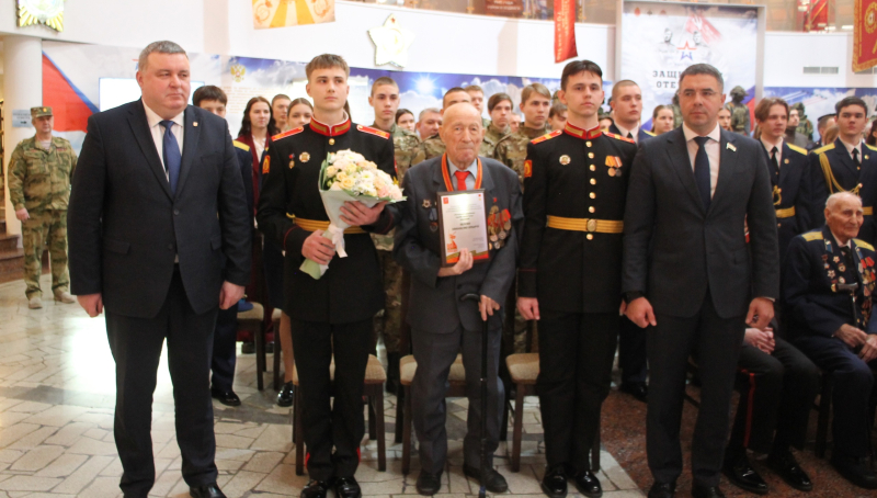 В музее оружия состоялась торжественная церемония чествования участников Великой Отечественной войны, удостоенных звания «Почетный гражданин города-героя Тулы» Тульский Государственный Музей Оружия