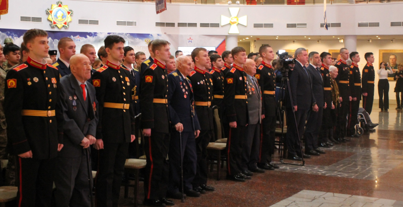 В музее оружия состоялась торжественная церемония чествования участников Великой Отечественной войны, удостоенных звания «Почетный гражданин города-героя Тулы» Тульский Государственный Музей Оружия