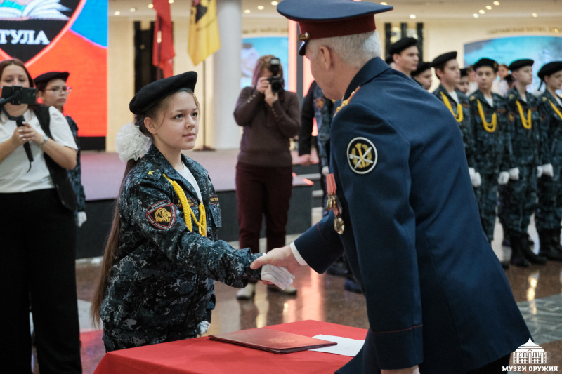 Торжественное обещание кадета в Тульском государственном музее оружия! Тульский Государственный Музей Оружия
