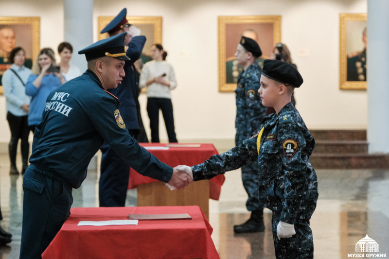 Торжественное обещание кадета в Тульском государственном музее оружия! Тульский Государственный Музей Оружия