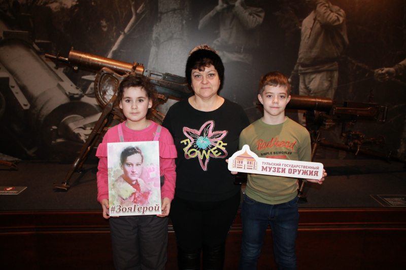 К 75-летию Великой Победы! В музее оружия проходит Всероссийская патриотическая акция «Зоя Герой» Тульский Государственный Музей Оружия