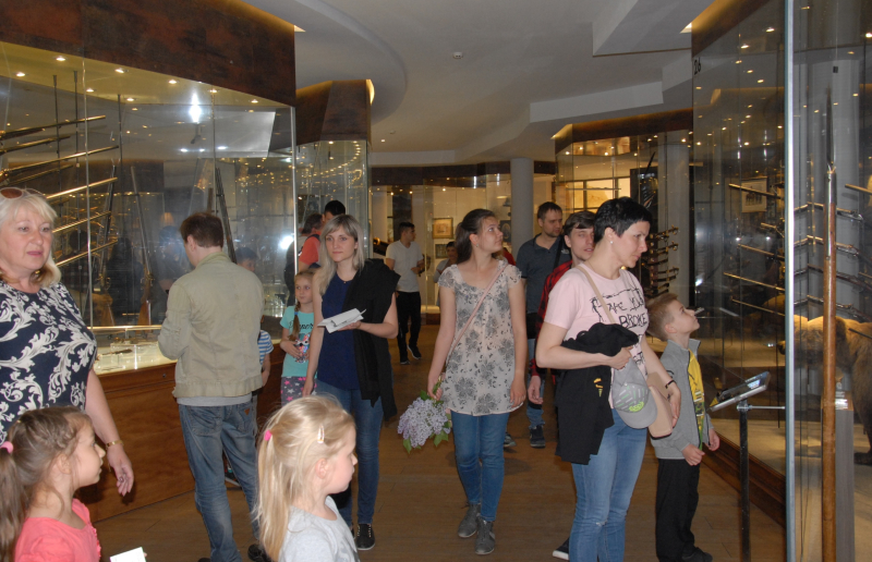 В «Ночь музеев» 18 мая музей работал для своих посетителей с утра и до поздней ночи, приняв почти 10 000 гостей! Тульский Государственный Музей Оружия