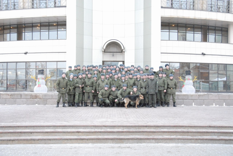 В новом году первыми гостями музея стали воины–десантники Тульский Государственный Музей Оружия