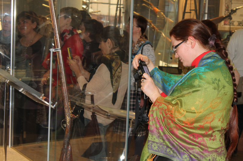 Сегодня музей оружия посетили сотрудники Бородинского военно-исторического музея-заповедника Тульский Государственный Музей Оружия