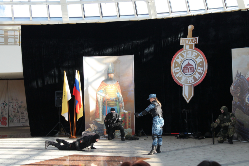 «Они сражались за Родину!» - новое музыкально-театрализованное представление театра «Несокрушимые» музея оружия Тульский Государственный Музей Оружия