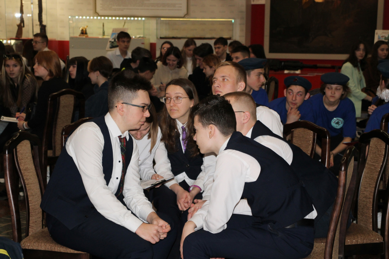 «ПОЕХАЛИ!»: в Тульском музее оружия прошел интеллектуальный квиз «Время первых», посвященный Дню космонавтики! Тульский Государственный Музей Оружия