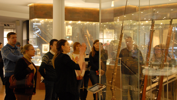 В музее оружия состоялась экскурсия – презентация завершающей части экспозиции для представителей туристического бизнеса Тульский Государственный Музей Оружия