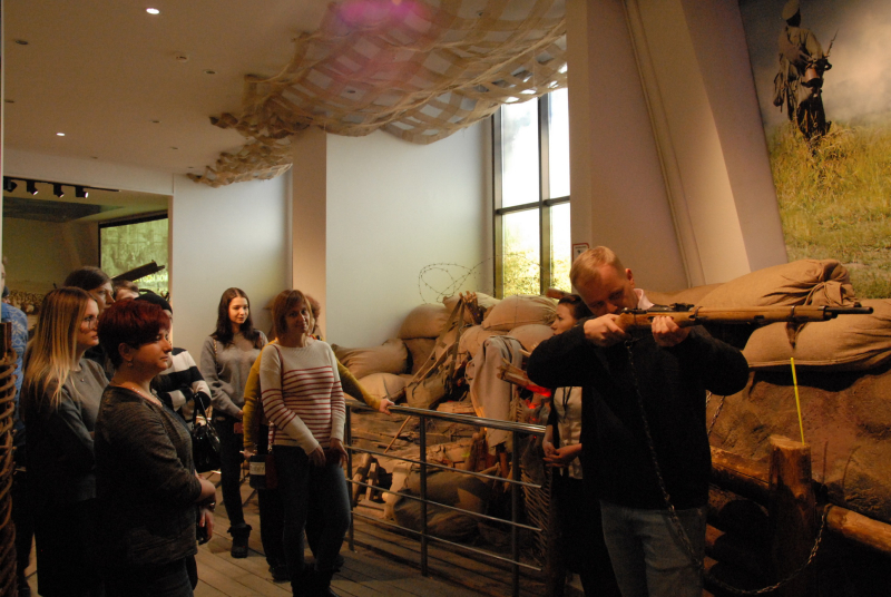 В музее оружия состоялась экскурсия – презентация завершающей части экспозиции для представителей туристического бизнеса Тульский Государственный Музей Оружия