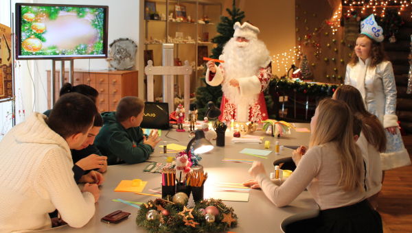 «Добро делать спешить должно!» Особые дети в мастерской Деда Мороза Тульский Государственный Музей Оружия