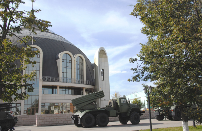 В небе - ни облачка, а в музее оружия – «Град». Тульский Государственный Музей Оружия