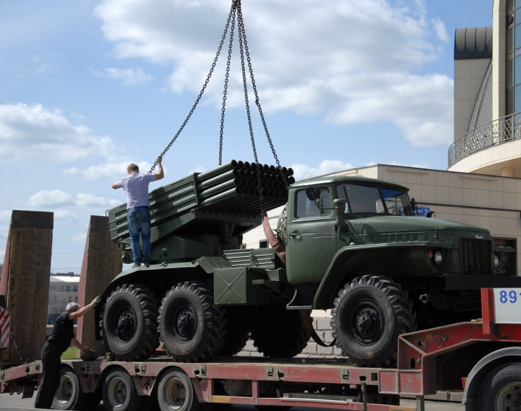 В небе - ни облачка, а в музее оружия – «Град». Тульский Государственный Музей Оружия