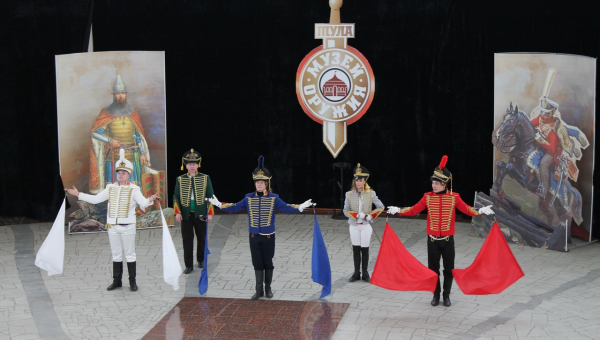 Аншлаг на представлении театра музея оружия «Несокрушимые» Тульский Государственный Музей Оружия