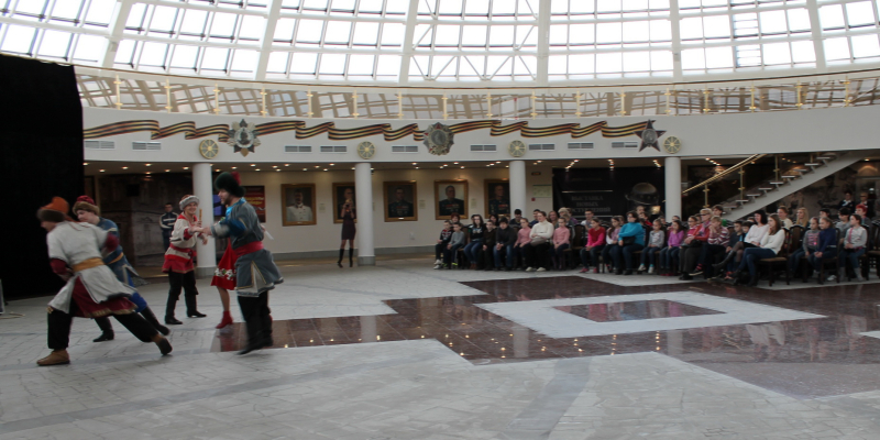 Аншлаг на представлении театра музея оружия «Несокрушимые» Тульский Государственный Музей Оружия