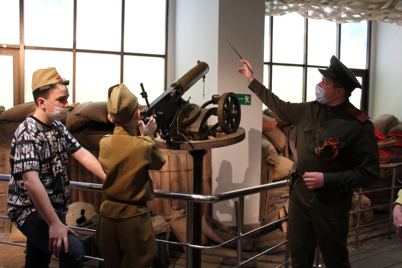 «…Путь - дорожка фронтовая…» ! Интерактивные площадки в Тульском музее оружия в День Победы! Тульский Государственный Музей Оружия