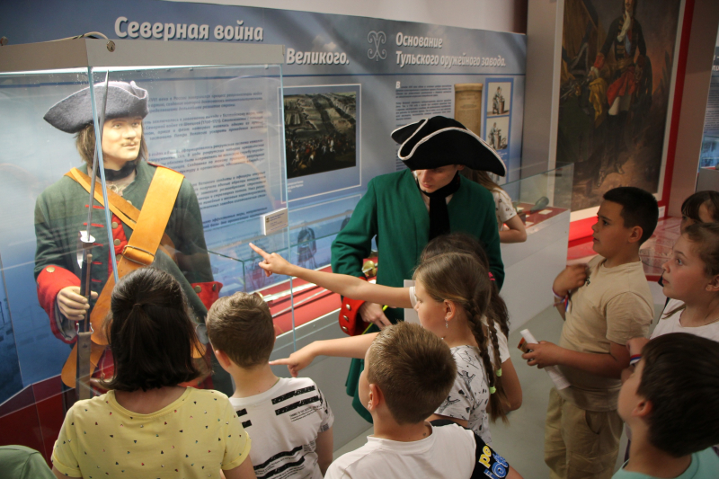 «Россия молодая мужала с гением Петра»! Новая познавательная интерактивная программа Тульского музея оружия! Тульский Государственный Музей Оружия