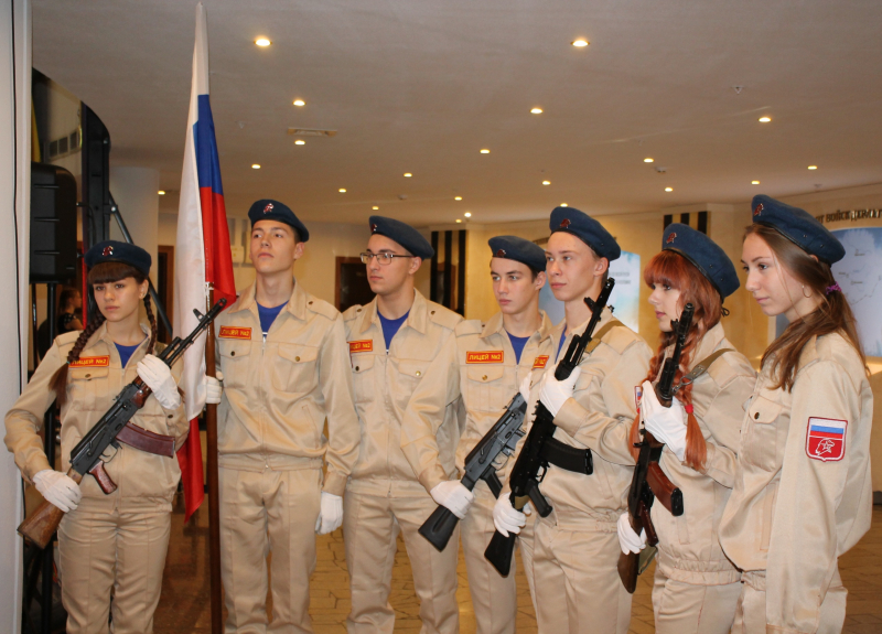 В музее оружия юные туляки вступили в ряды «Юнармии» Тульский Государственный Музей Оружия