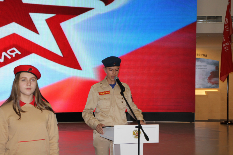 В музее оружия юные туляки вступили в ряды «Юнармии» Тульский Государственный Музей Оружия