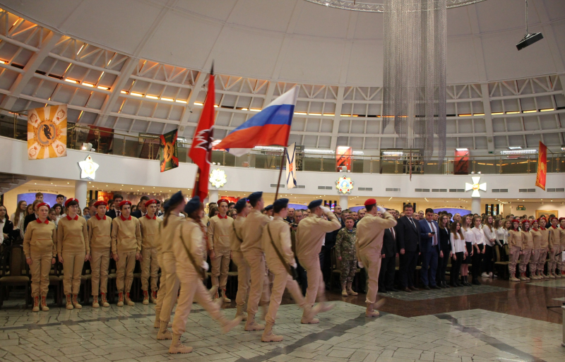 В музее оружия юные туляки вступили в ряды «Юнармии» Тульский Государственный Музей Оружия