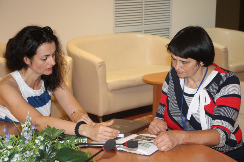 Сегодня музей оружия посетила О. А. Бердникова - праправнучка С. А. Зыбина - генерал-майора, автора фундаментального исторического труда «История Тульского Императора Петра Великого оружейног Тульский Государственный Музей Оружия