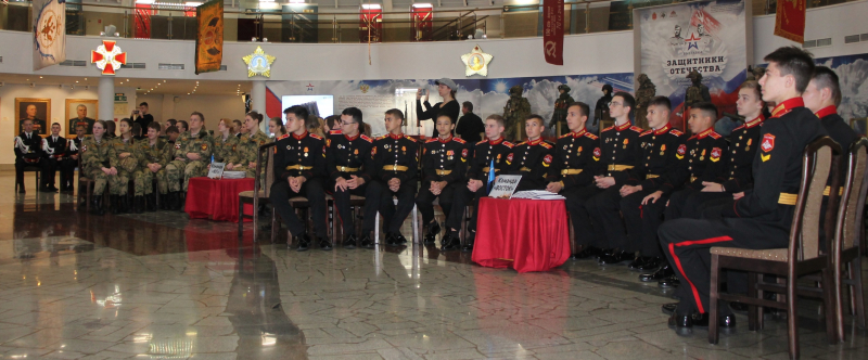 «День в музее для российских кадет»! Тульский Государственный Музей Оружия