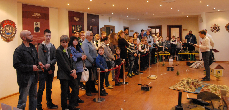 «Танковые бои» и патриотическая акция «Георгиевская ленточка» в музее оружия - спешите на праздничные мероприятия! Тульский Государственный Музей Оружия