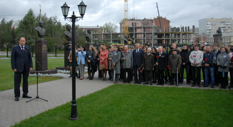День оружейника в музее оружия! На Аллее Славы знаменитых оружейников г. Тулы открыт бюст Ф.Г.Гилленшмидта! Тульский Государственный Музей Оружия