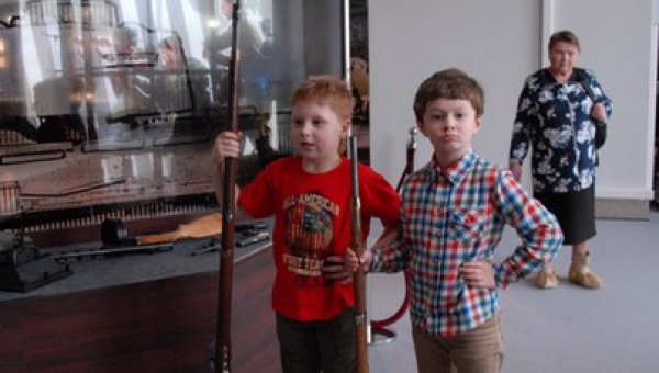 День рождения на интерактивной площадке новой постоянной экспозиции музея оружия. Тульский Государственный Музей Оружия