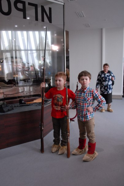 День рождения на интерактивной площадке новой постоянной экспозиции музея оружия. Тульский Государственный Музей Оружия