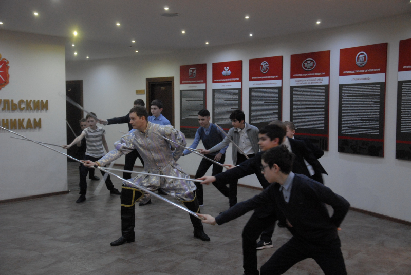 «Мужской характер!». В музее оружия накануне Дня защитника Отечества состоялся традиционный слет мальчишек Тульский Государственный Музей Оружия