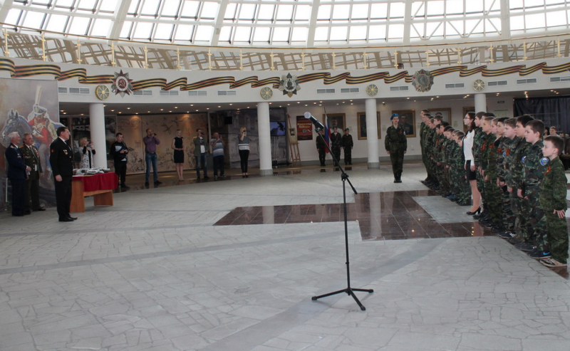 Торжественная присяга в музее оружия! Тульский Государственный Музей Оружия