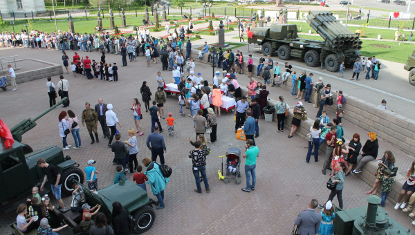 «Солдатский привал» в музее оружия. Тульский Государственный Музей Оружия