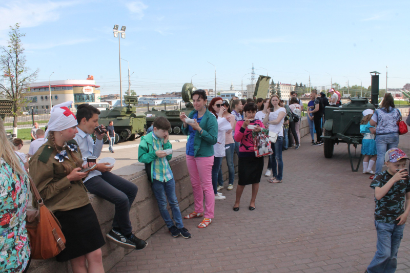 «Солдатский привал» в музее оружия. Тульский Государственный Музей Оружия