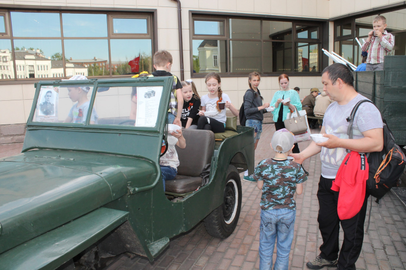 «Солдатский привал» в музее оружия. Тульский Государственный Музей Оружия
