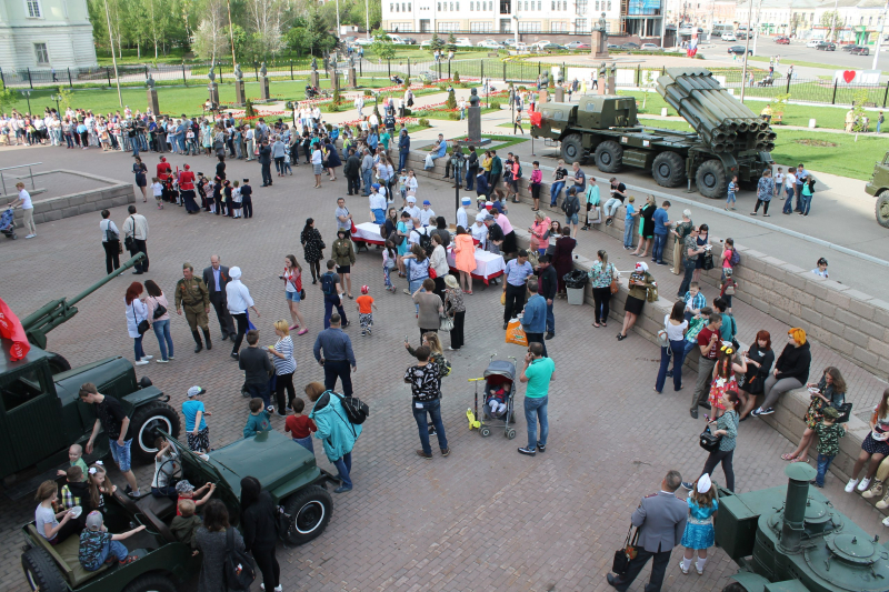 «Солдатский привал» в музее оружия. Тульский Государственный Музей Оружия